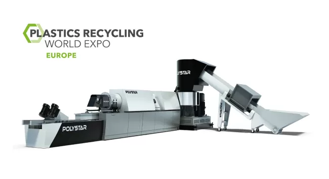 plastic recycling machine in Plastic Recycling World Expo Europe 2024